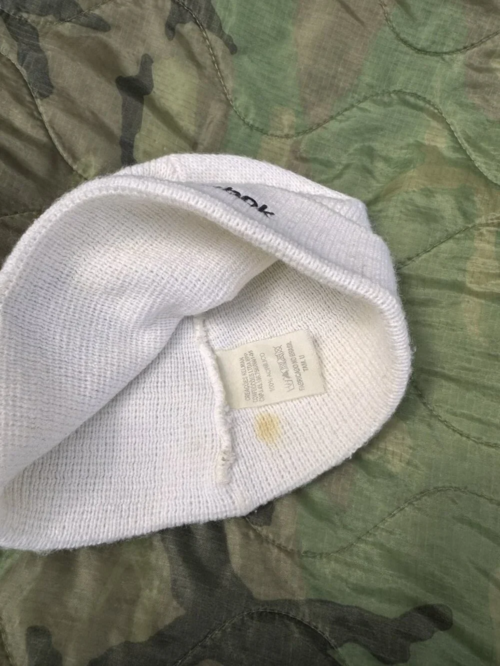 Reebok Sao Paulo FC SPFC Beanie White